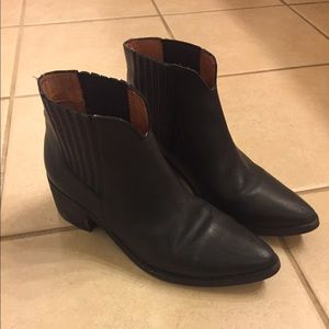 Madewell Leather Booties